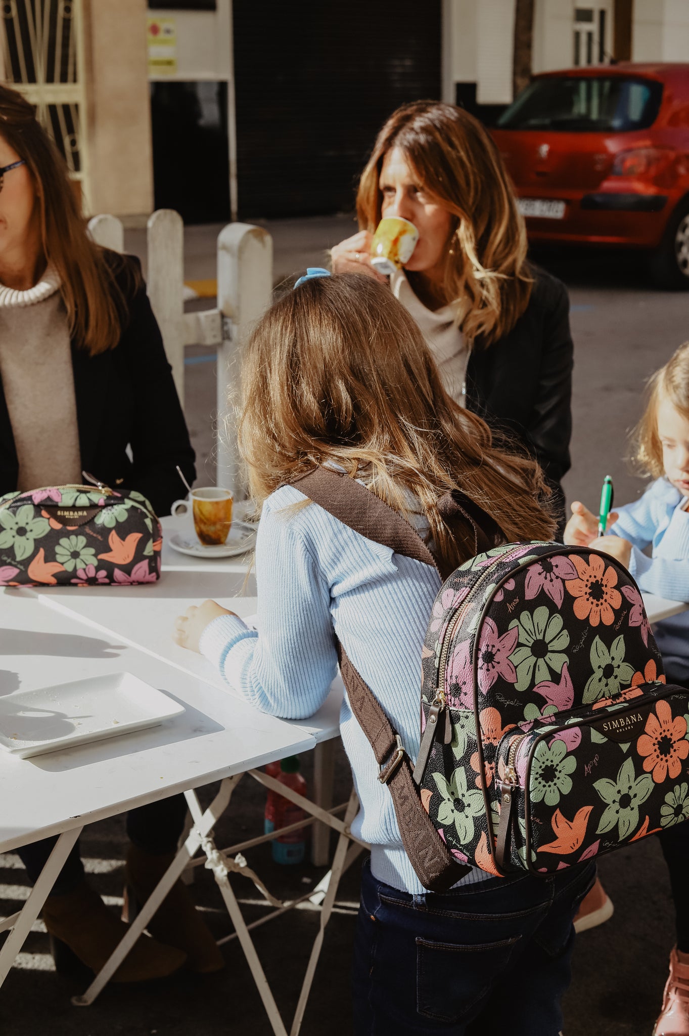 Mochila Amor Flores