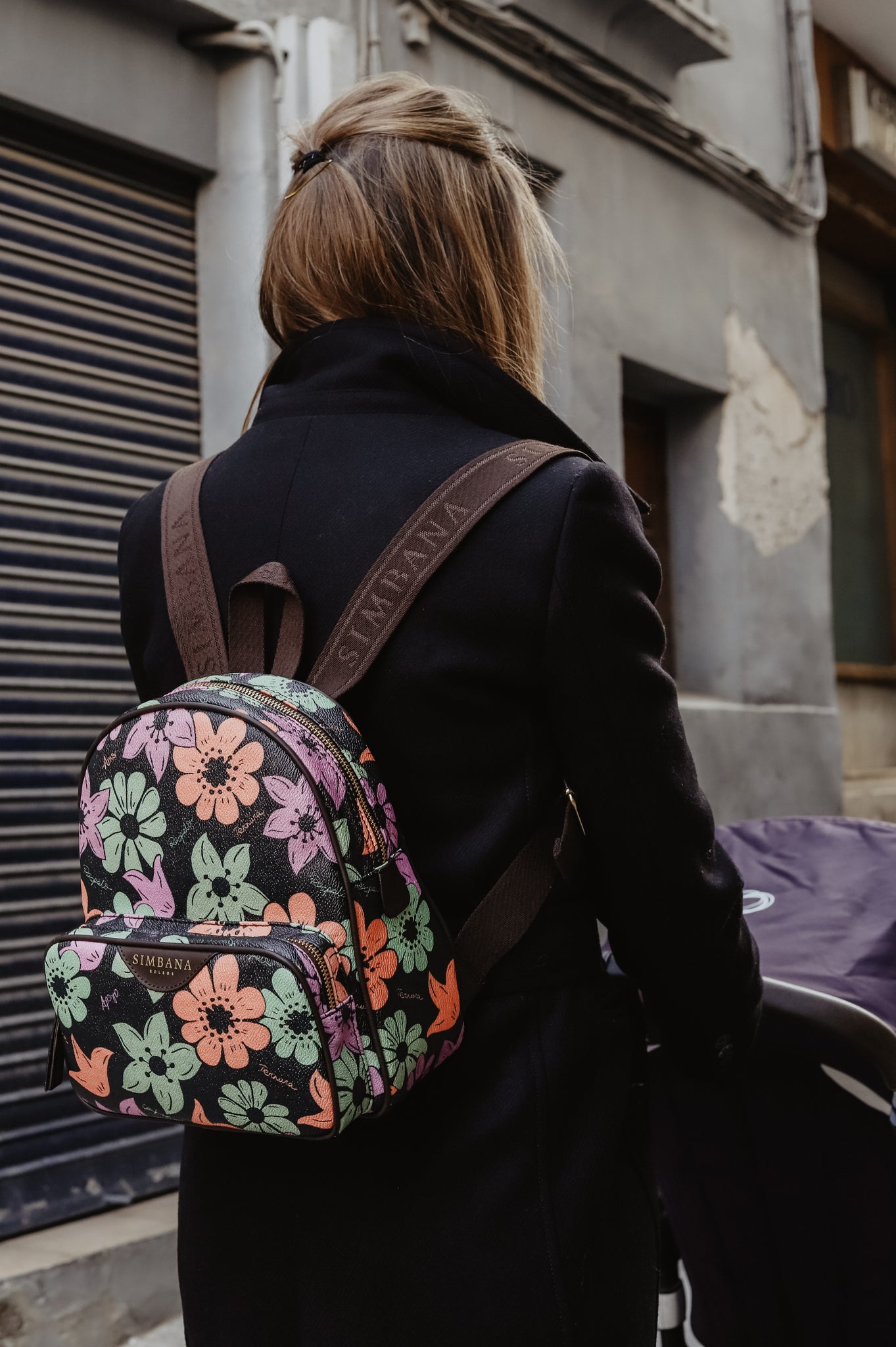 Mochila Amor Flores