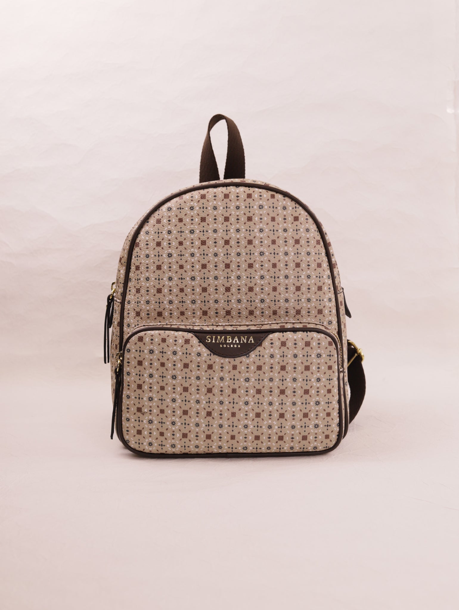 Mochila Diamante Beige