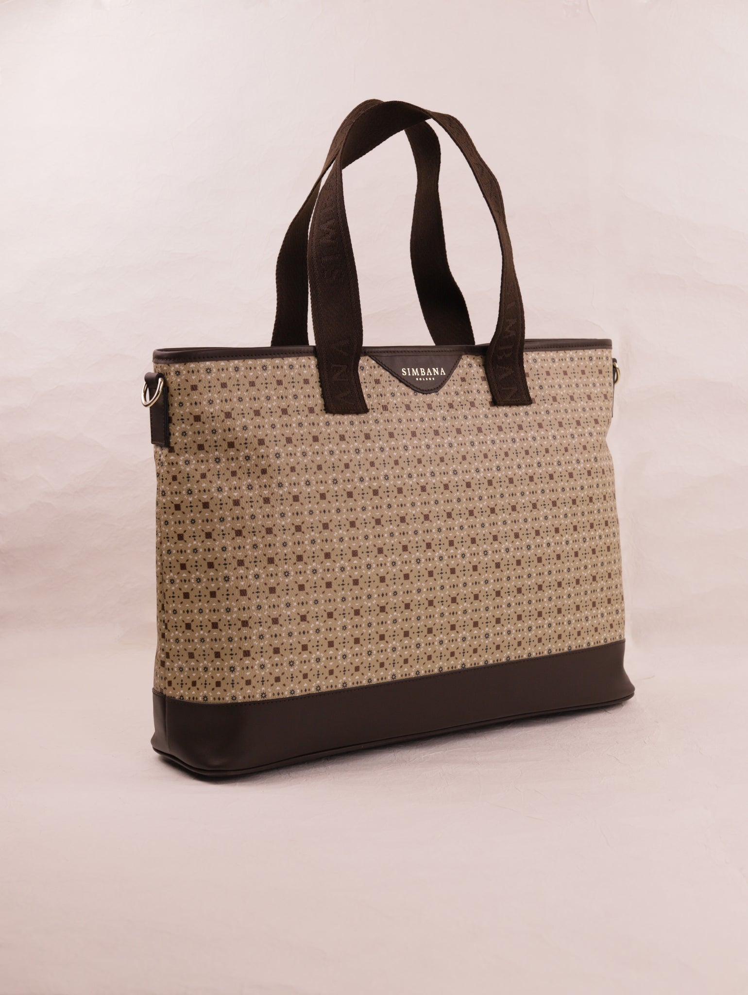 Shopper Diamante Beige